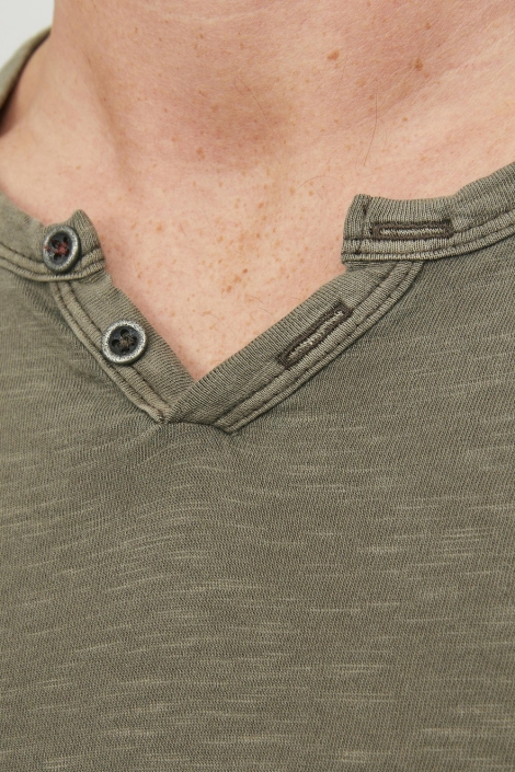 Jack & Jones jjesplit neck tee ss noos